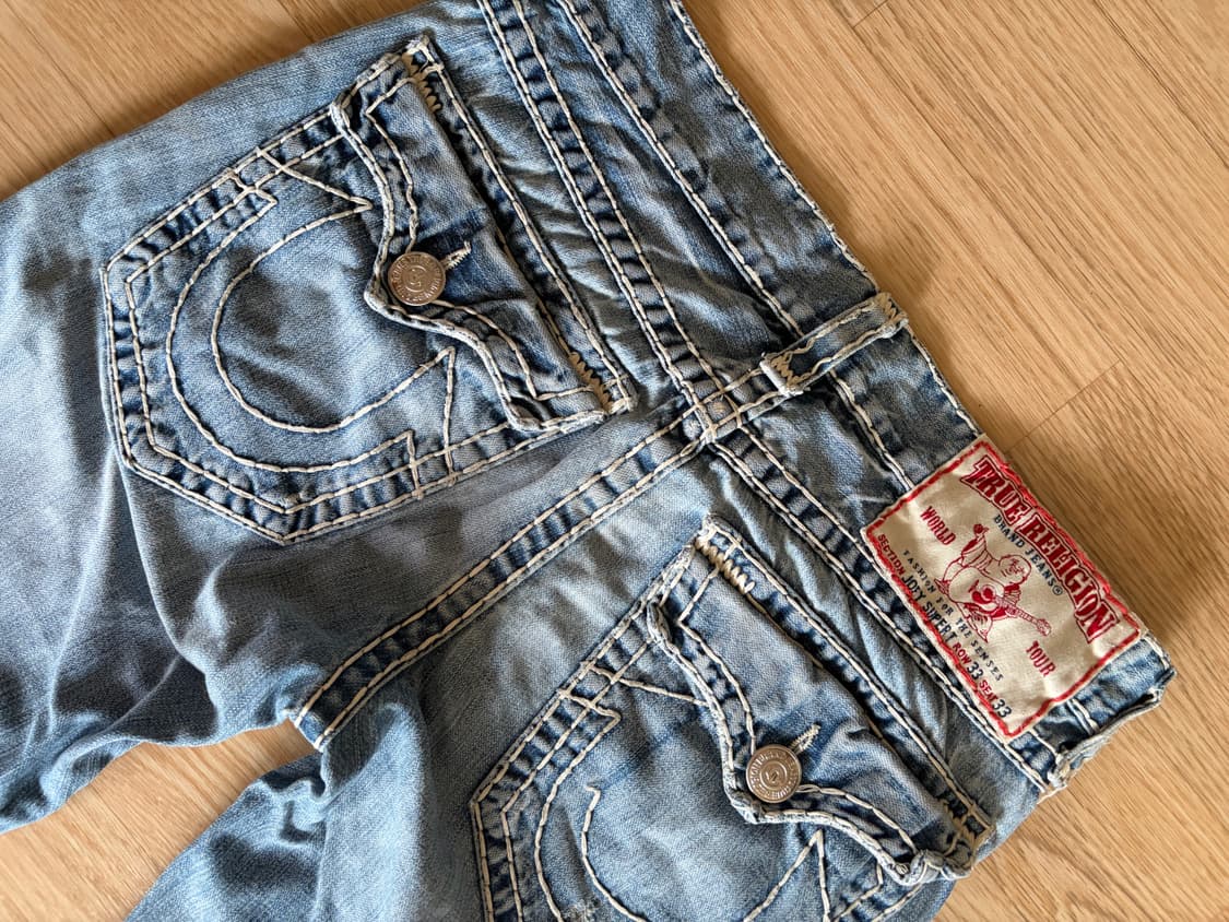 TrueReligion 데님 찢청 상품이미지1