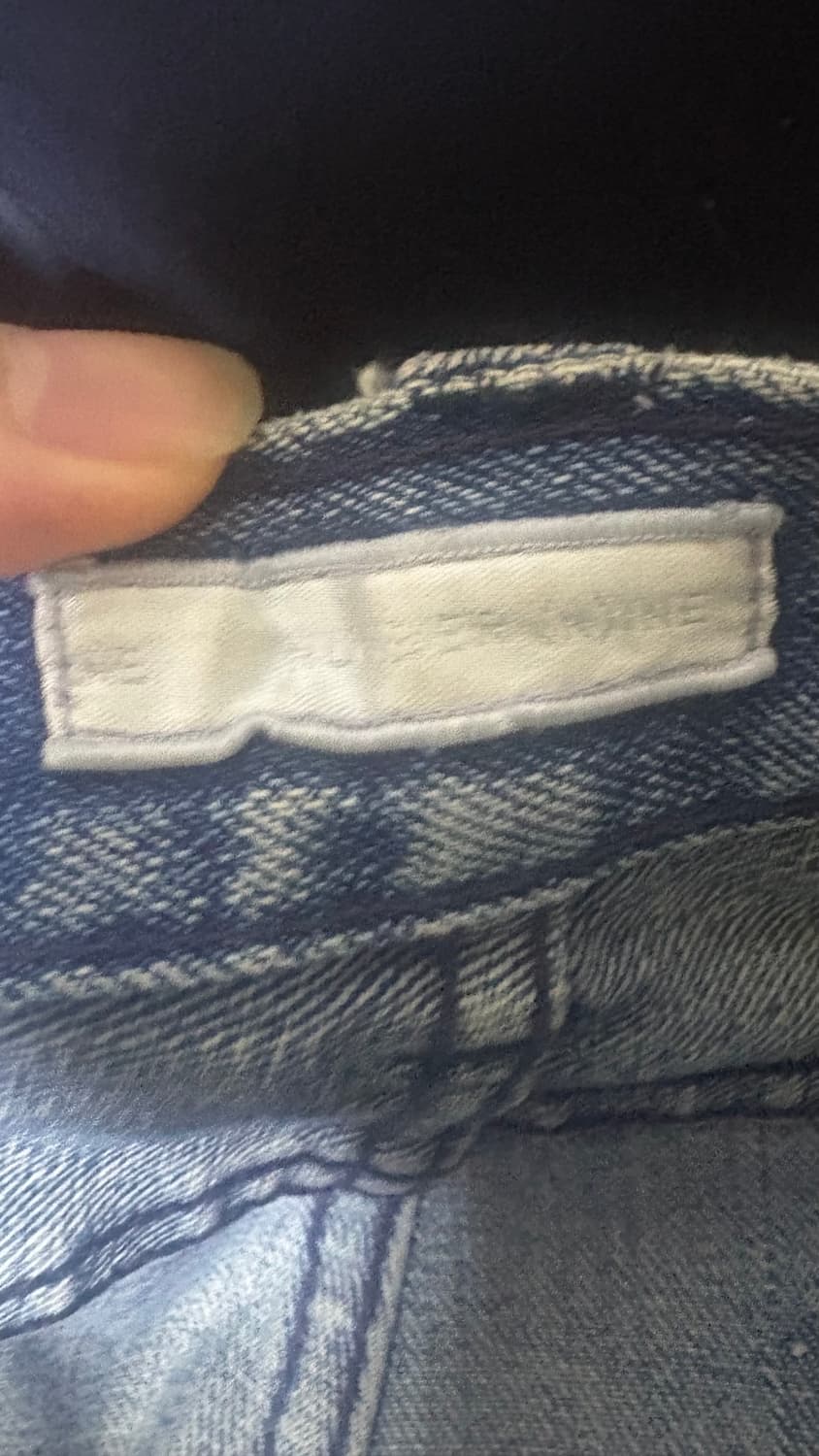 넘버나인 아카이브 2001aw 총알 그런지 데님 상품이미지6