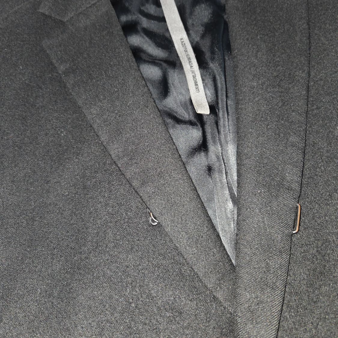 Kazuyuki Kumagai Attachment 싱글 코트 상품이미지4