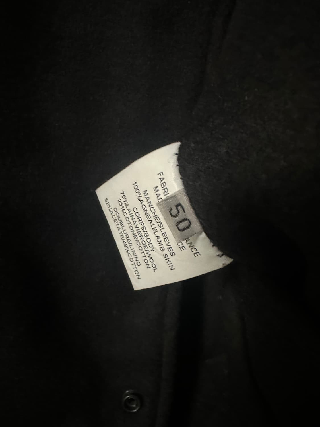 발망 SS10 레더 바시티 자켓 상품이미지8