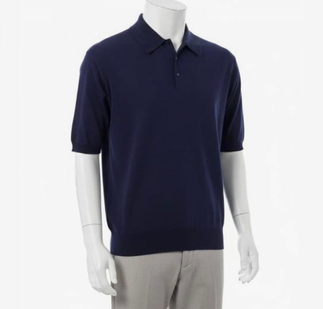 Kaptain sunshine cotton knit polo shirts 상품이미지10