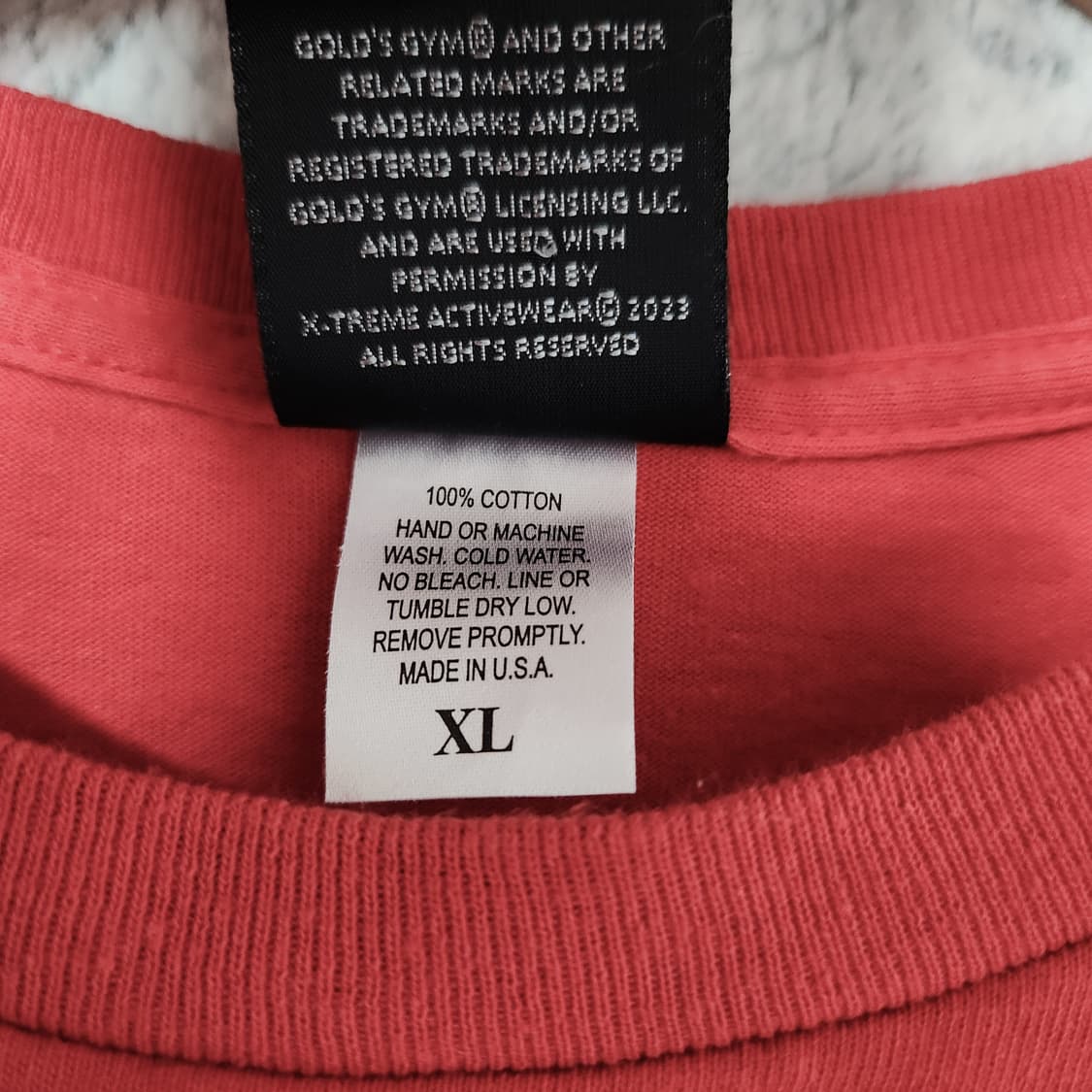 G699 [XL] 골드짐 Gold's Gym 오버핏 반팔 티셔츠
 상품이미지3