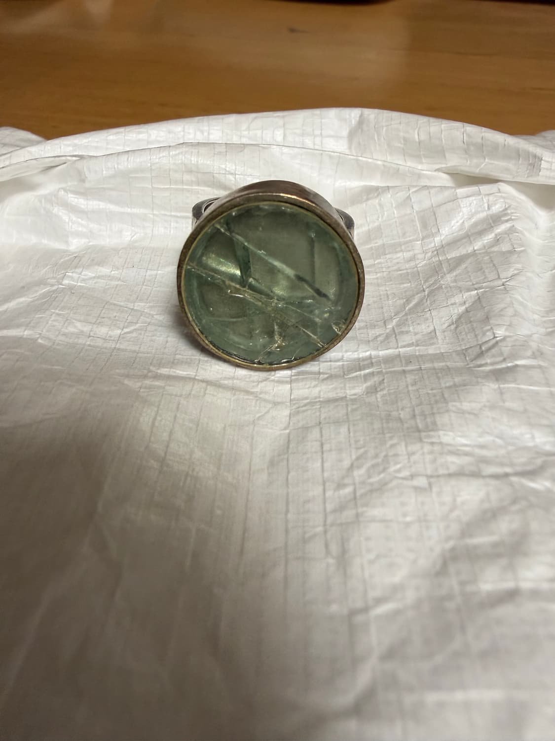 크래시 실버 링 상품이미지1