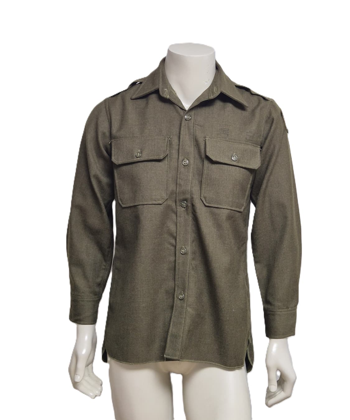 육군 구형 제1야전군사령부 전투복 정보 긴팔 카라티 셔츠 남방 (M) 상품이미지1