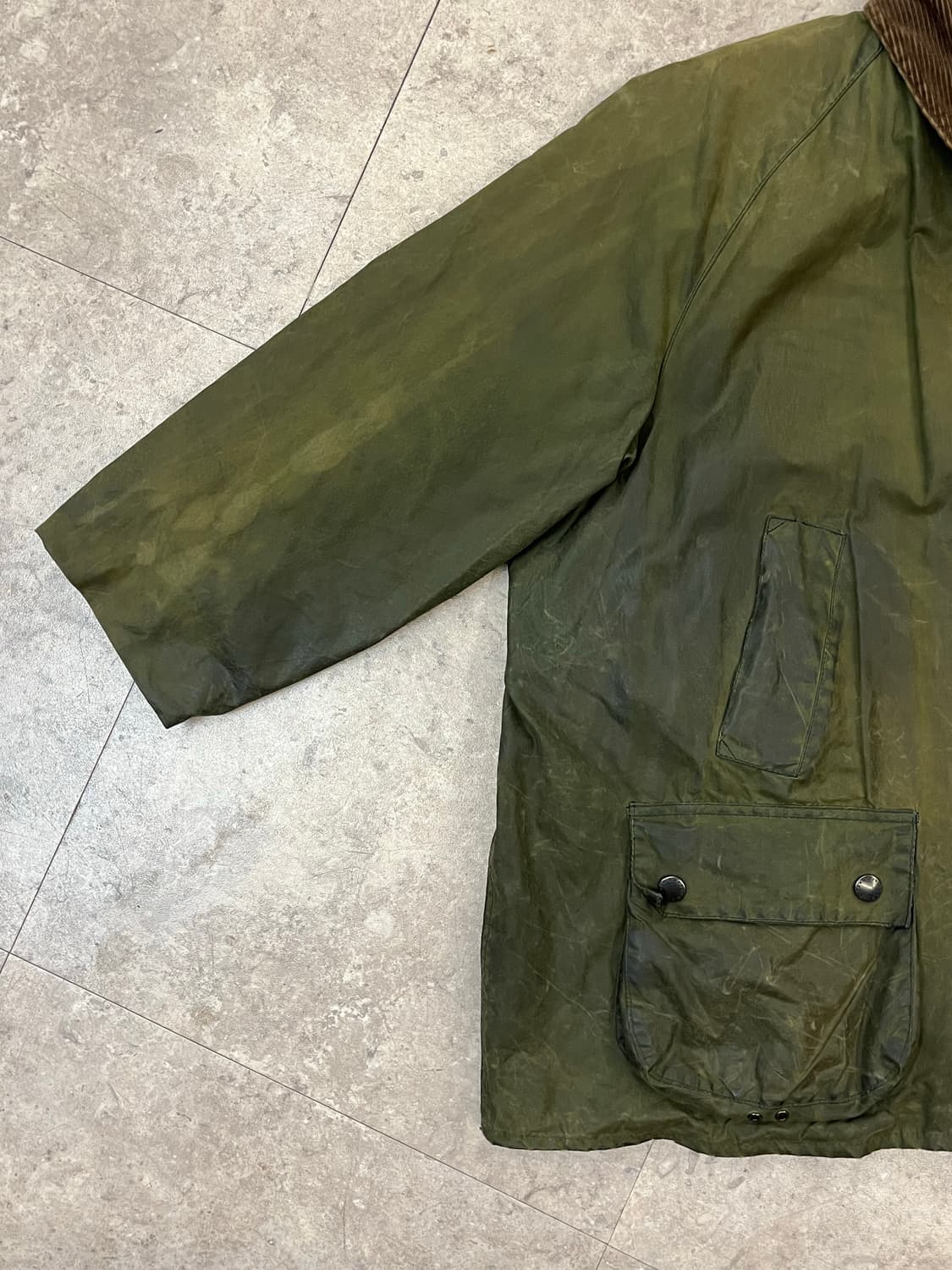 바버 왁스 자켓 카키  #csz1853 상품이미지5