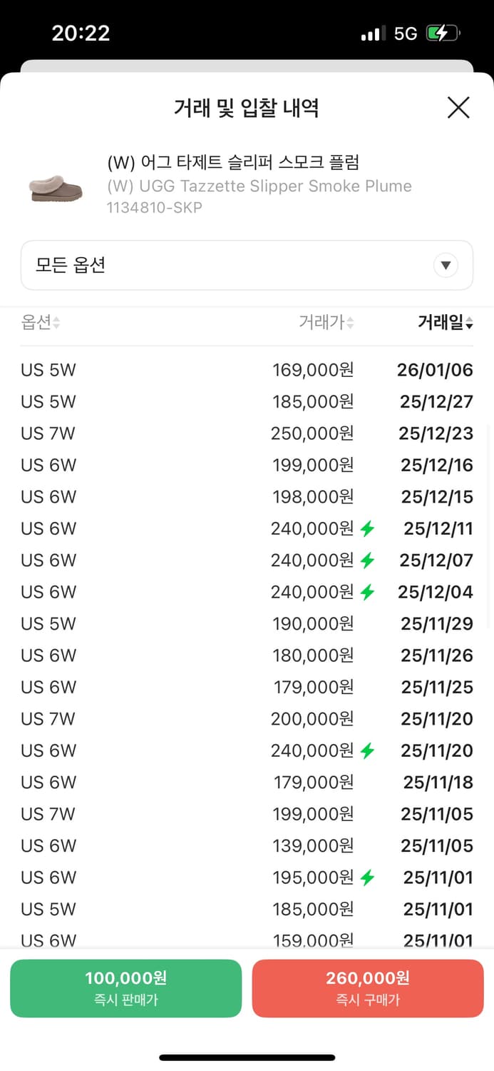 타제트 슬리퍼 스모크 플럼 (SKP) 상품이미지6