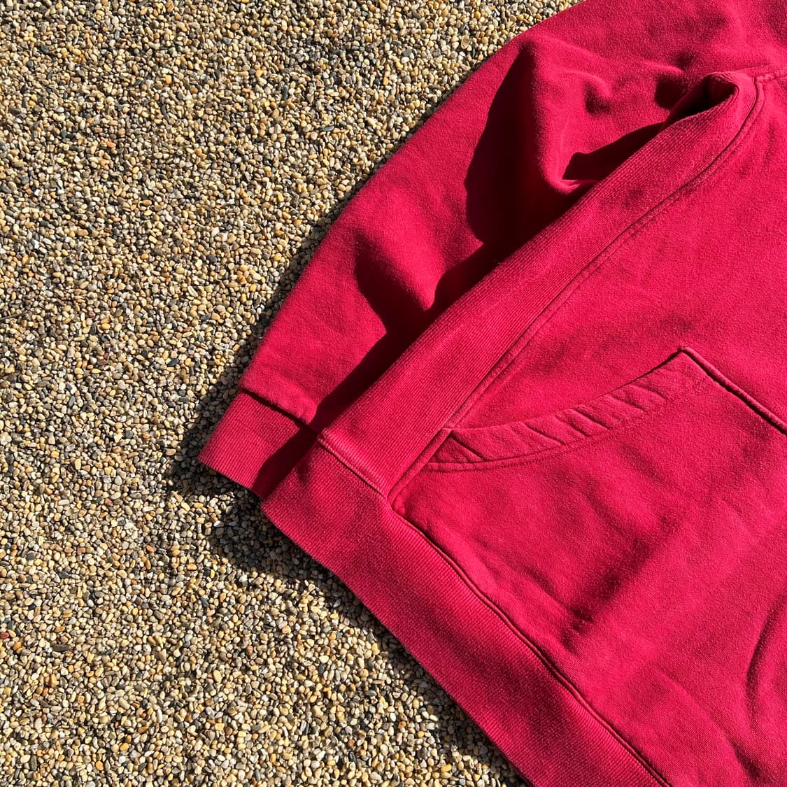 라코스테 레드 스펠 로고 후드티  상품이미지3