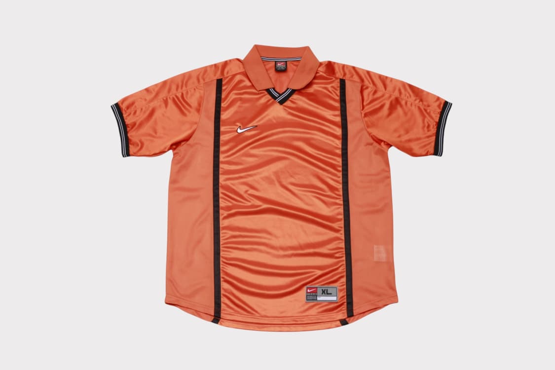 [XL] 00's 나이키 스우시 올드스쿨 사커 져지 상품이미지1