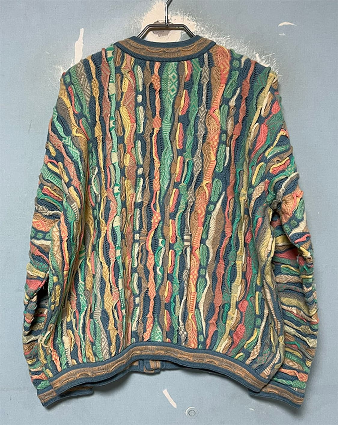 COOGI 쿠지 남자 케이블 가디건 힙합 M 95-100 상품이미지2