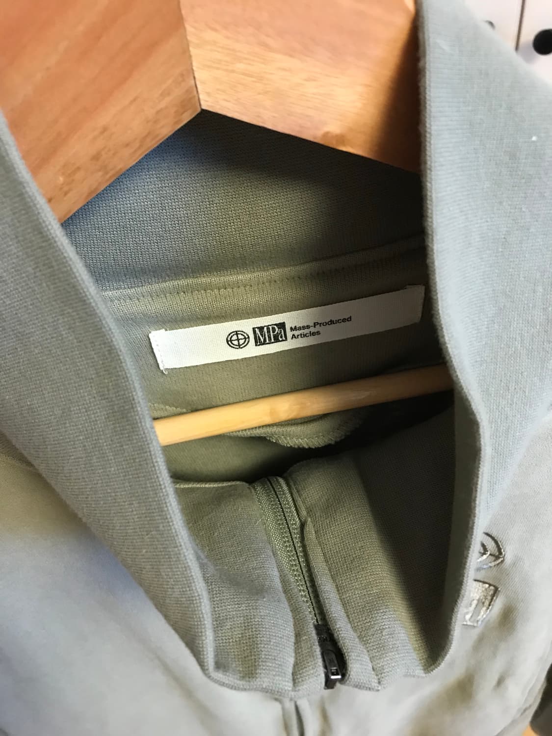 플라스틱프로덕트 MPa CONTRAST ZIPPED JACKET 카키 L 상품이미지5