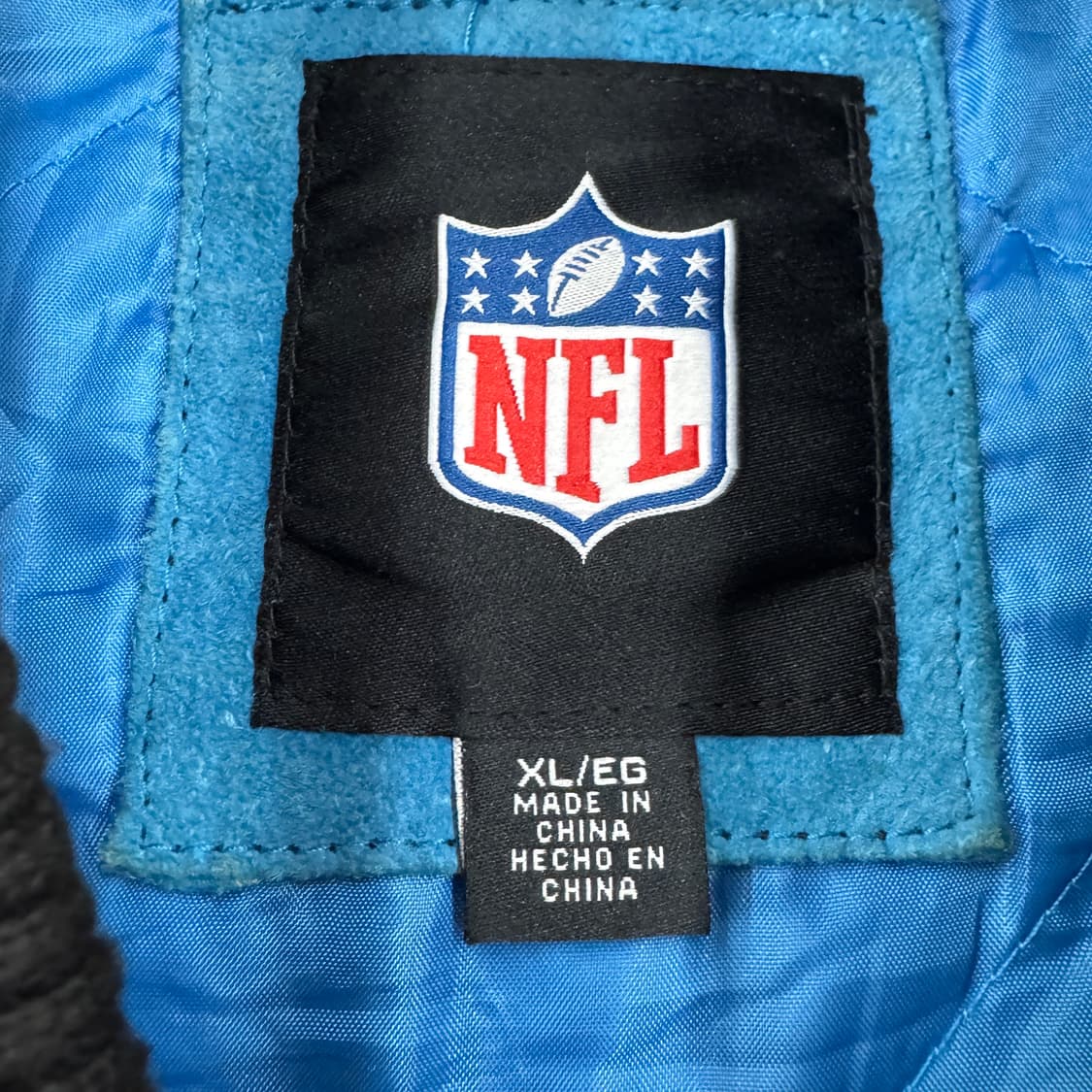 NFL 90s 캘리포니아 팬더스 올드스쿨 스웨이드 레더 가죽자켓 상품이미지7