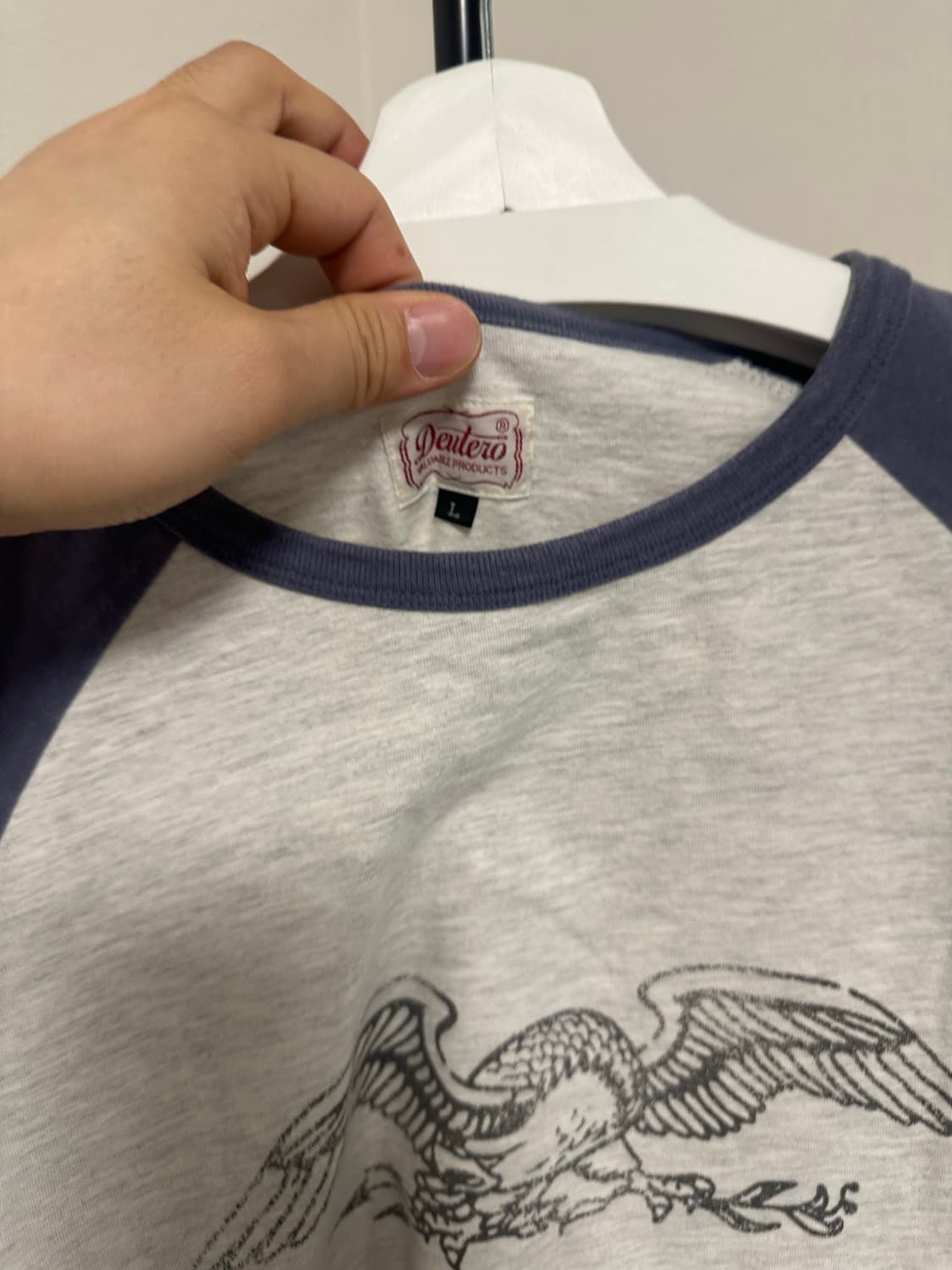 듀테로 이글스 반팔티 L 상품이미지3