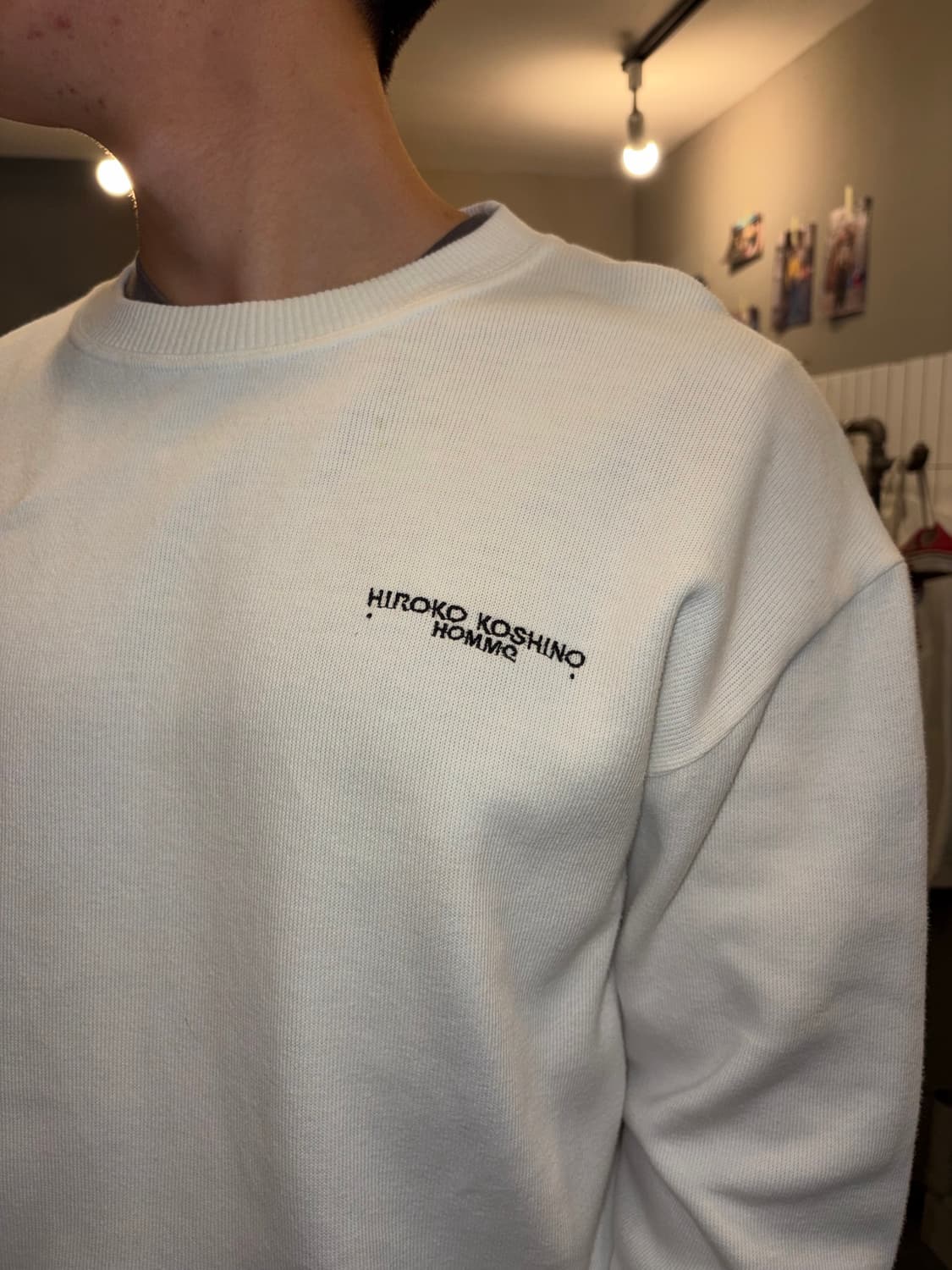 Hiroko Koshino Homme logo embroidery 상품이미지5