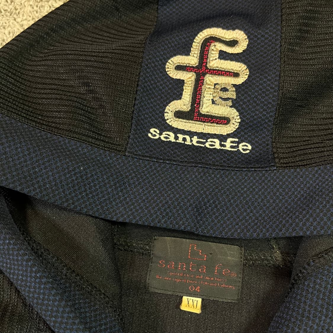 산타페 올드스쿨 빅로고 트랙 집업 자켓 상품이미지4