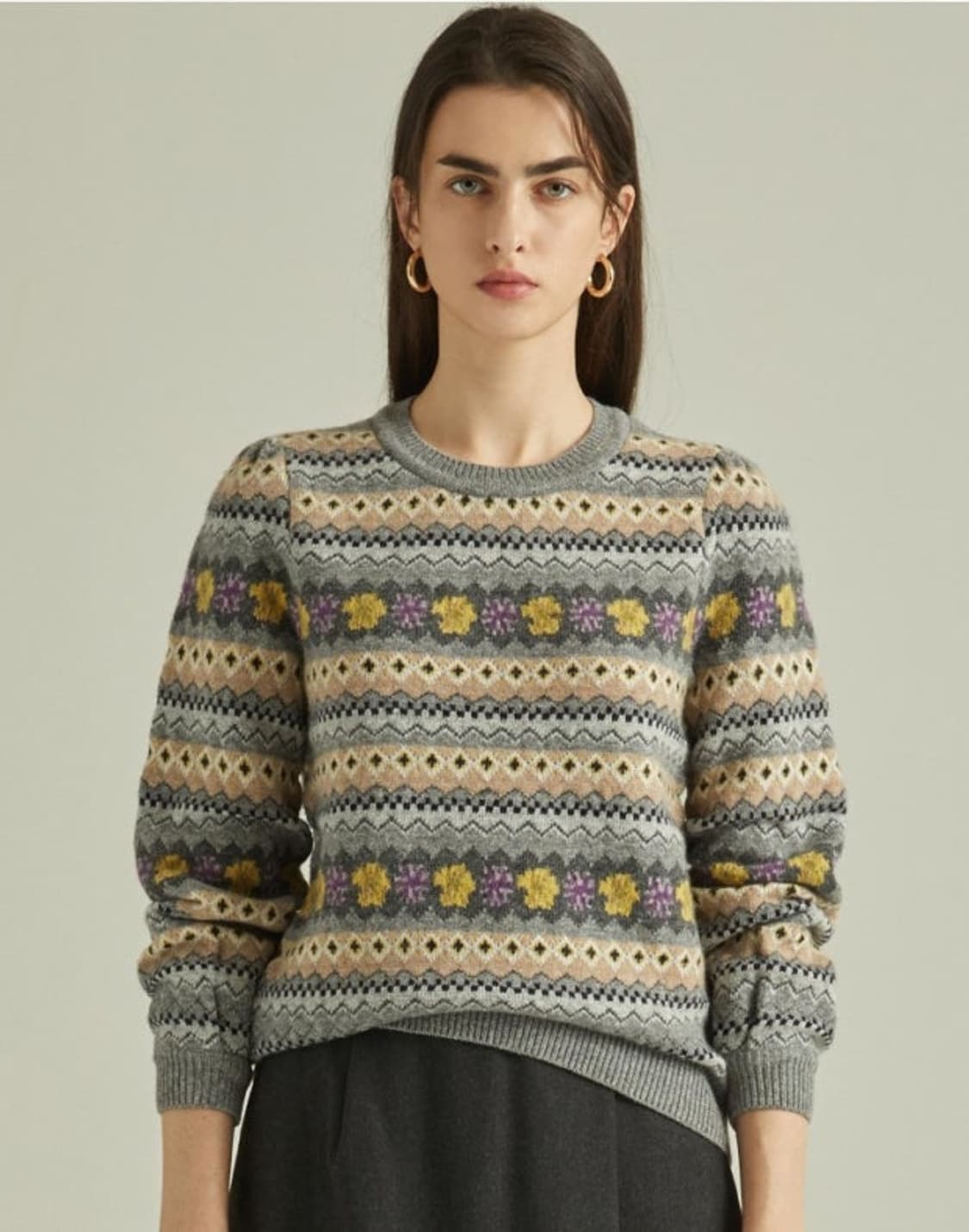 헤지스 니트 티셔츠 상품이미지1