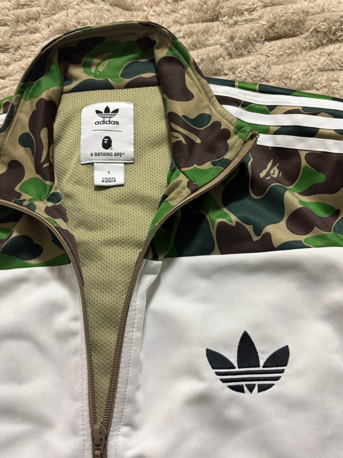 아디다스 x 베이프 콜라보 집업 상품이미지2