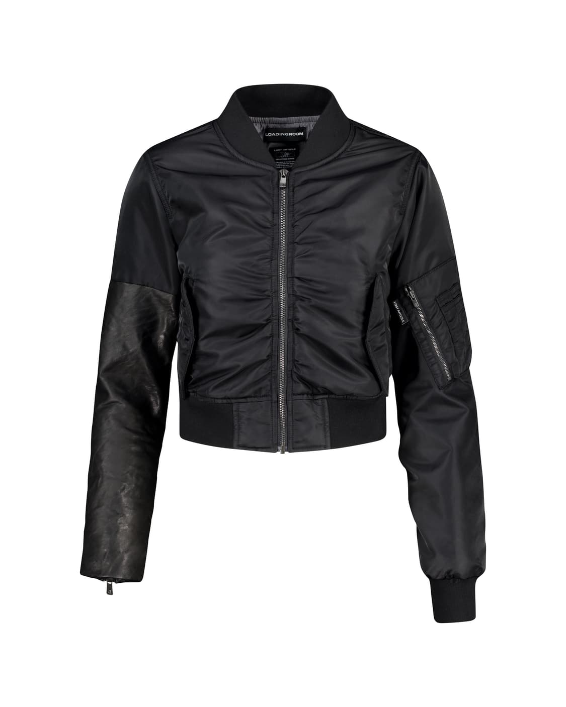 로딩룸 loadingroom (EMMA) 블랙 봄버 상품이미지1