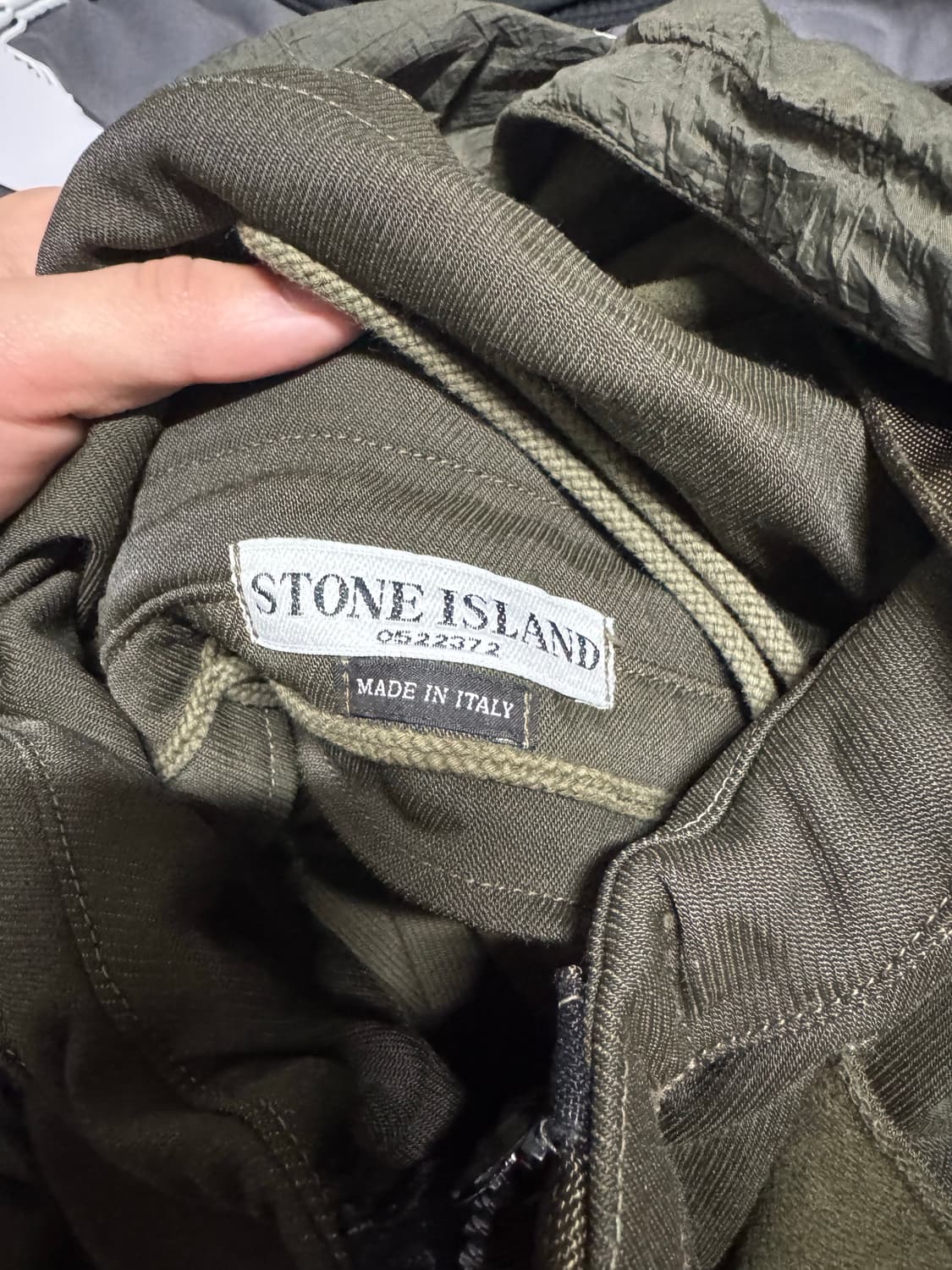 스톤아일랜드 야상 자켓 카키 상품이미지5