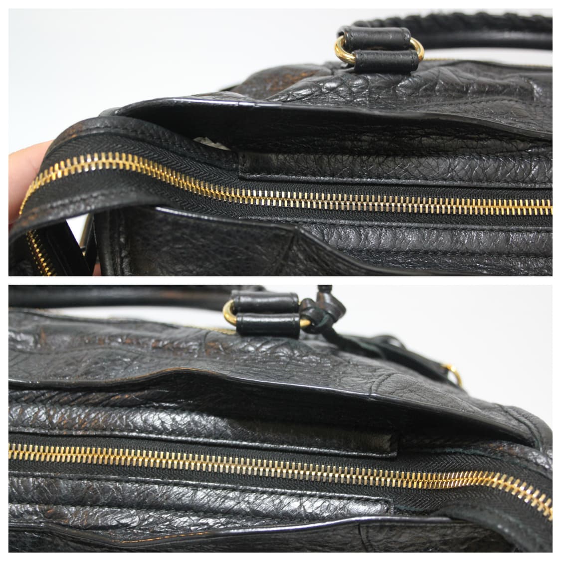 발렌시아가 모터백 시티 블랙 미디엄(정품) 상품이미지6