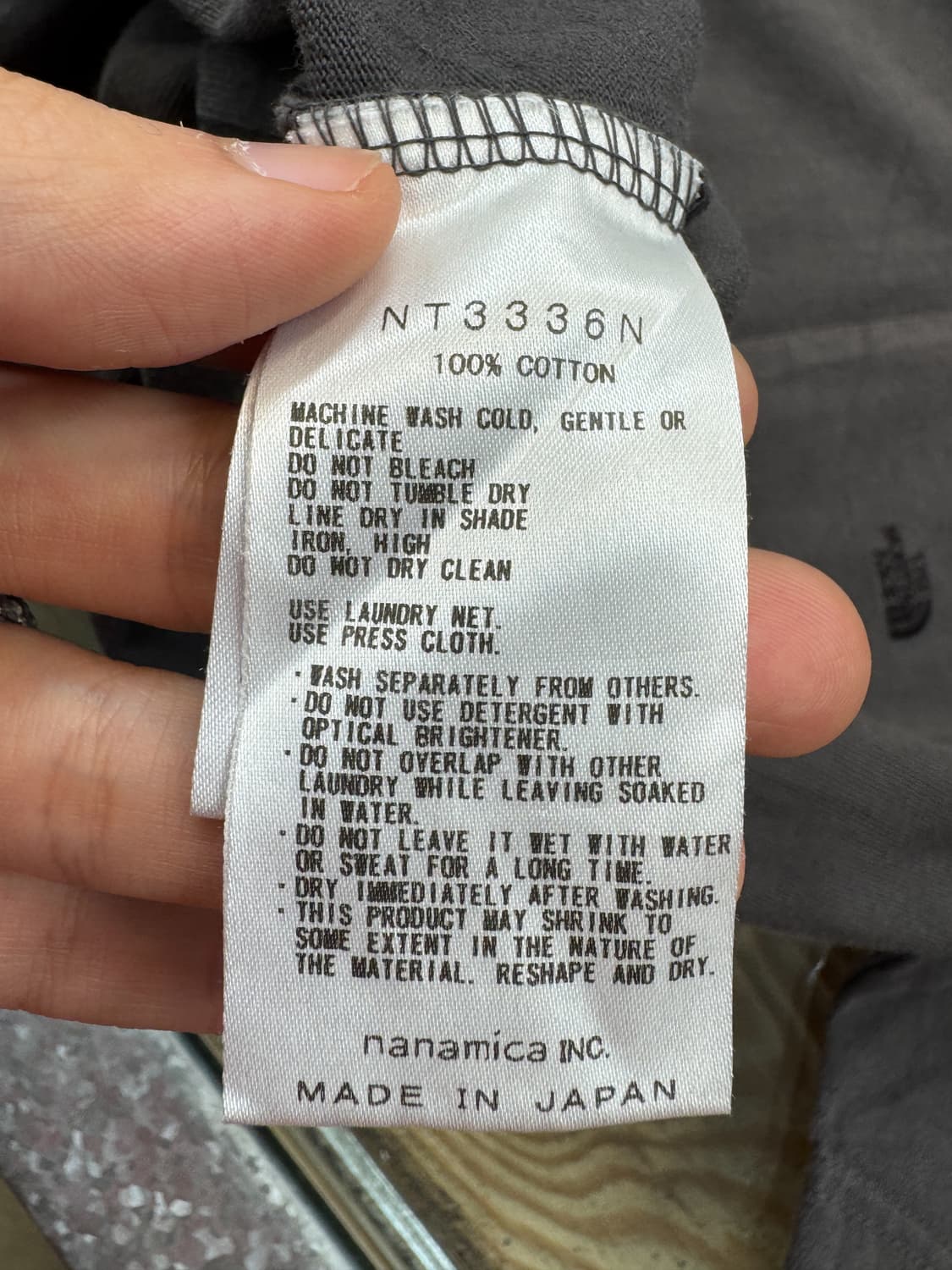 노스페이스 퍼플라벨 베이직 포켓 티셔츠 상품이미지6