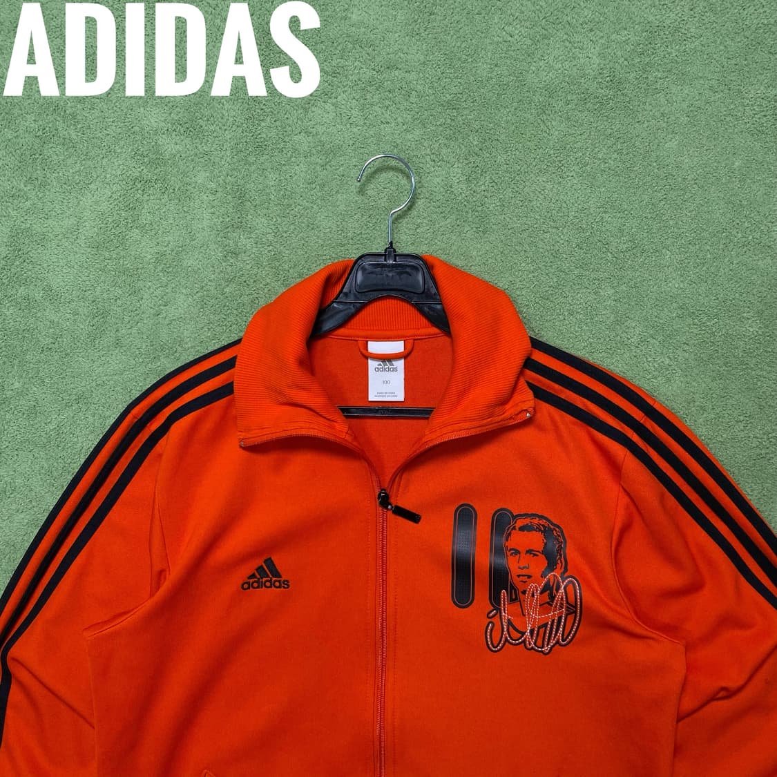 아디다스 오렌지 아르헨 로번 져지 트랙탑 상품이미지1
