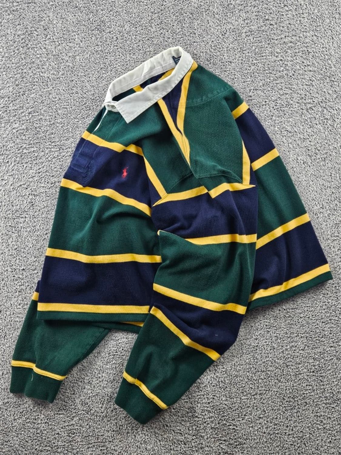 폴로랄프로렌 크롭 커스텀 스트라이프 럭비 티셔츠 (2XL) / 11419 상품이미지3
