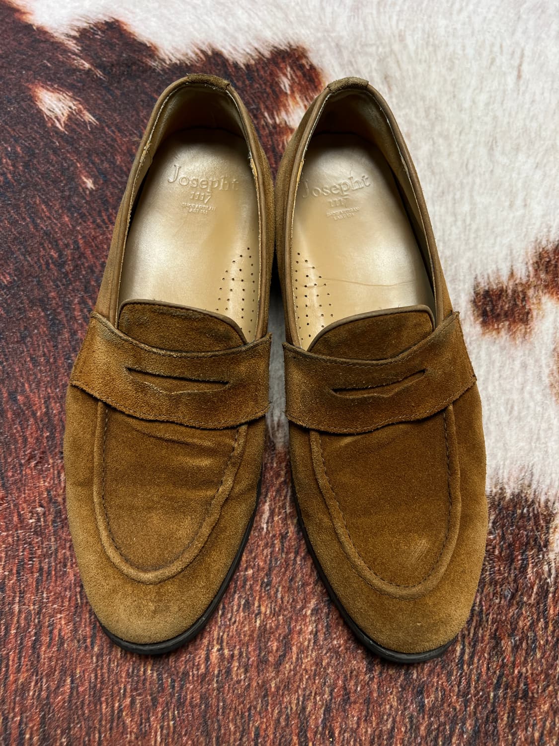 [270] 조셉트 스웨이드 페니로퍼 브라운 상품이미지3