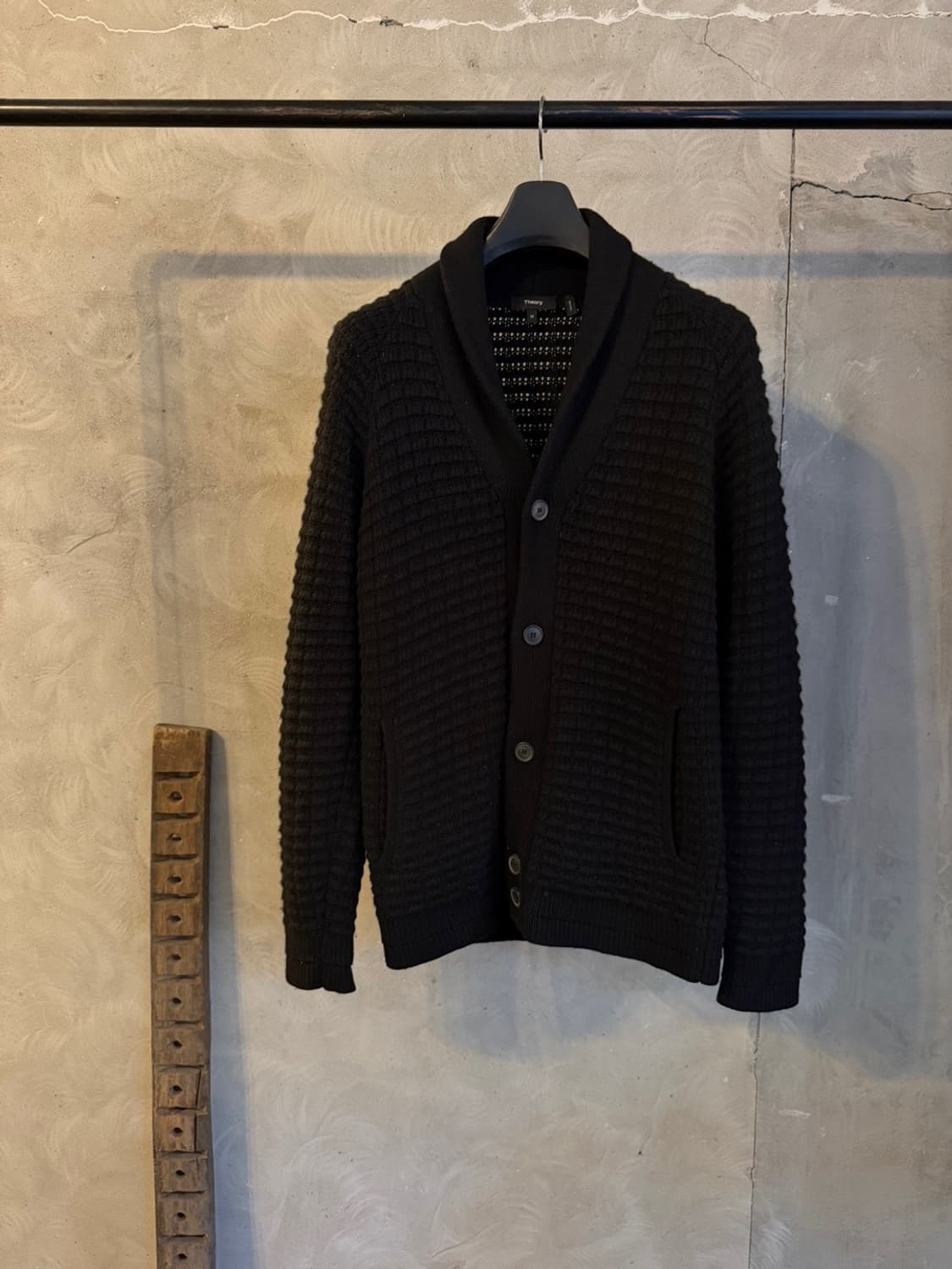 띠어리 숄칼라 가디건 100 상품이미지1