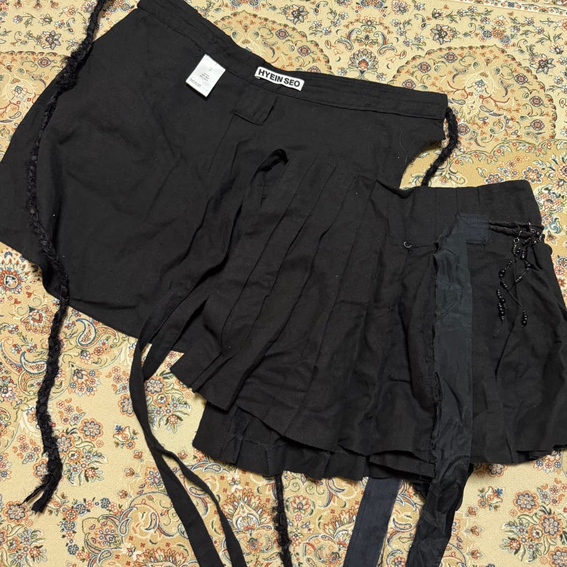 혜인서 레이어드 스커트 Hyein Seo layered skirt 상품이미지1