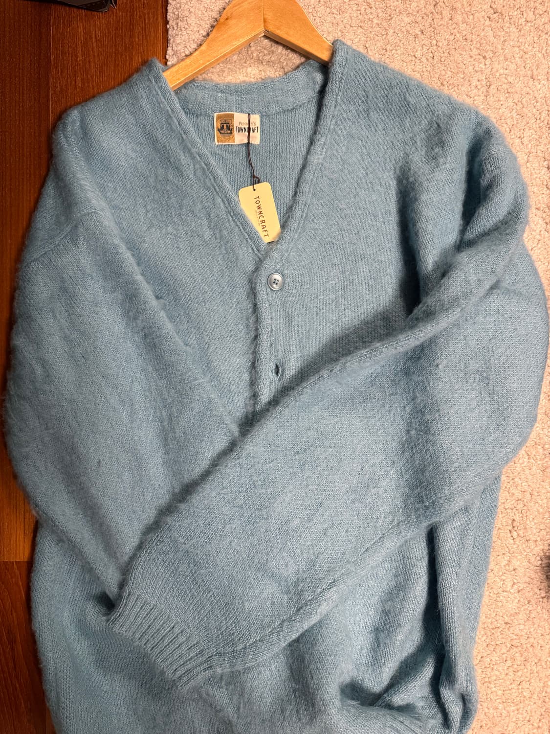 타운크래프트(towncraft) 그런지 모헤어 가디건 상품이미지1