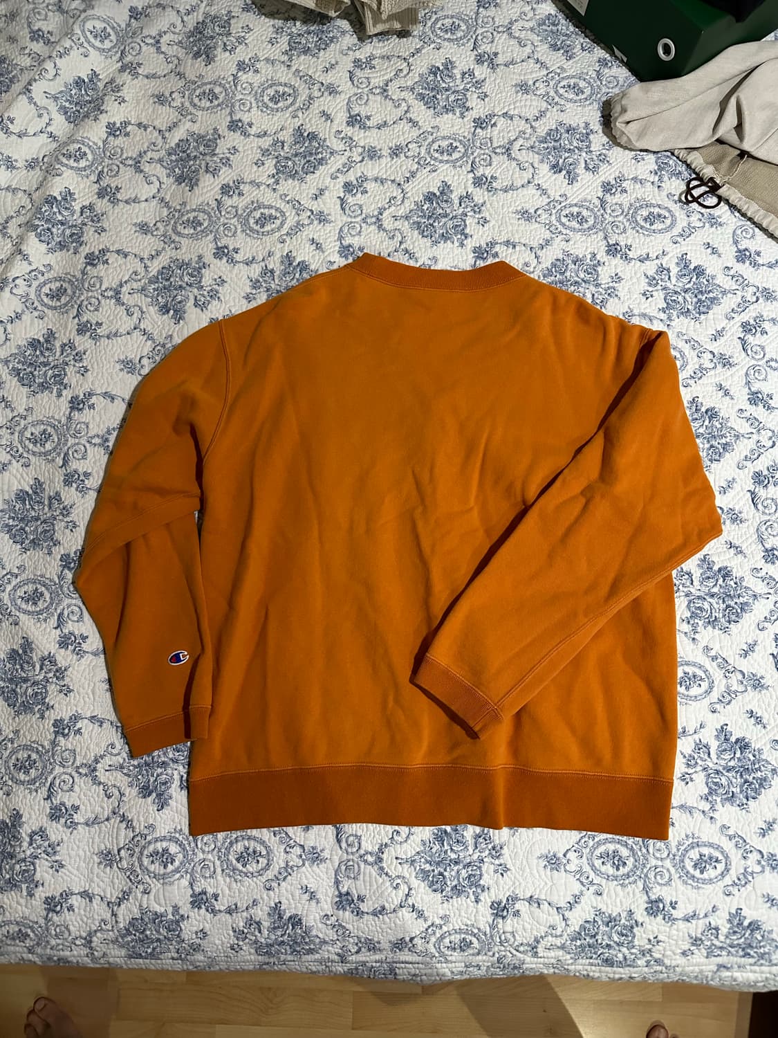 챔피언 오렌지 가디건 xl 상품이미지2