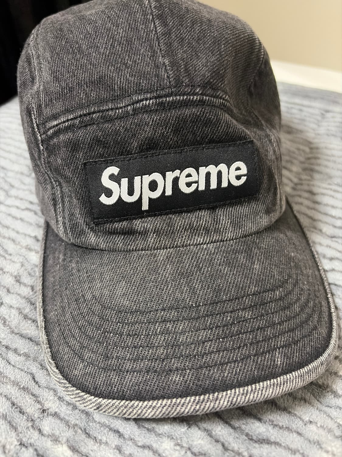 슈프림 데님 캠프캡 23ss 상품이미지1