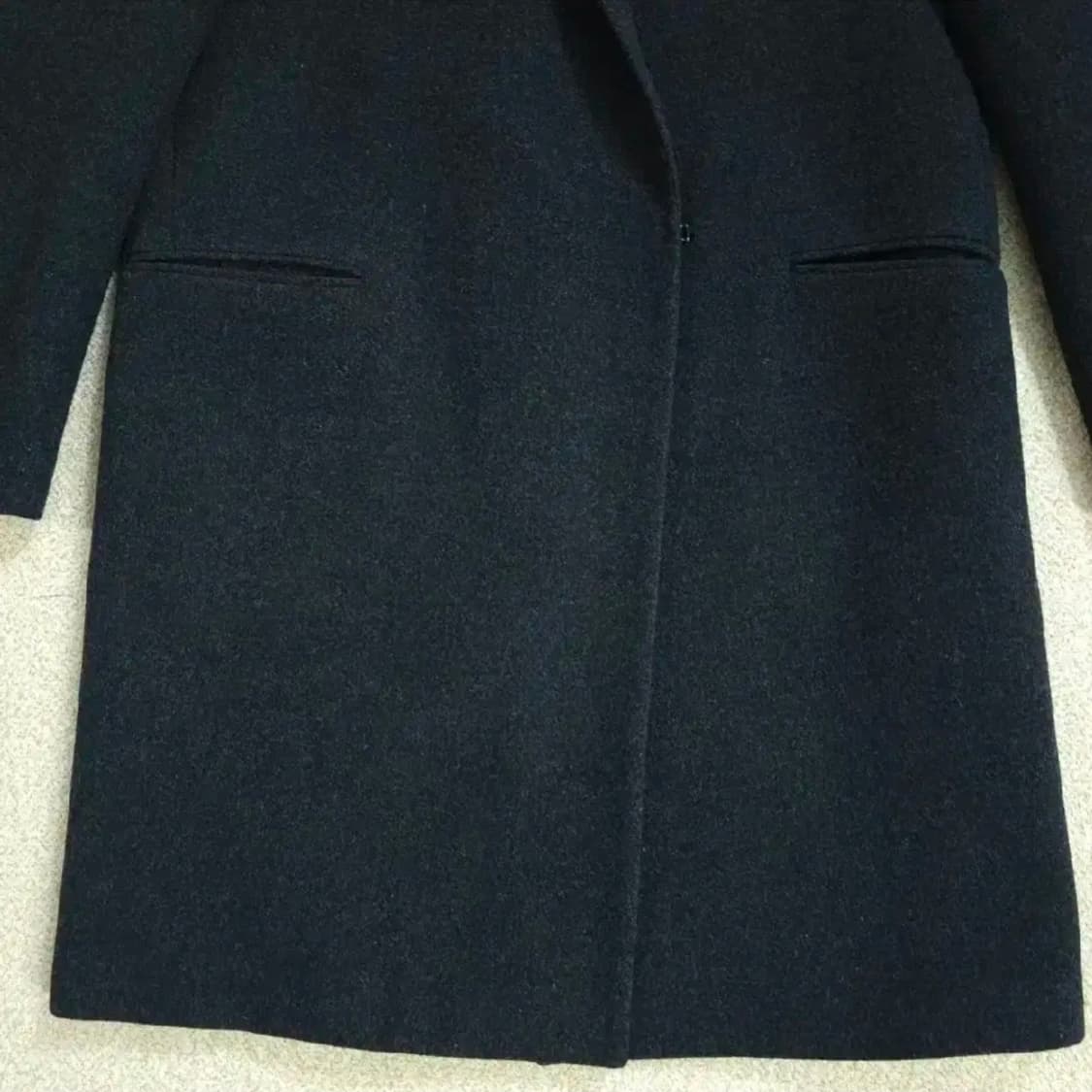 (88-98-165)SJSJ 울 캐시미어 모직 여성 코트 차콜 상품이미지5