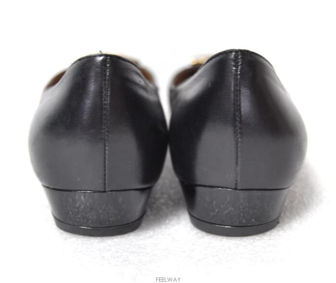 페레가모/여성플랫간치니가죽구두(사이즈230)정품 상품이미지6