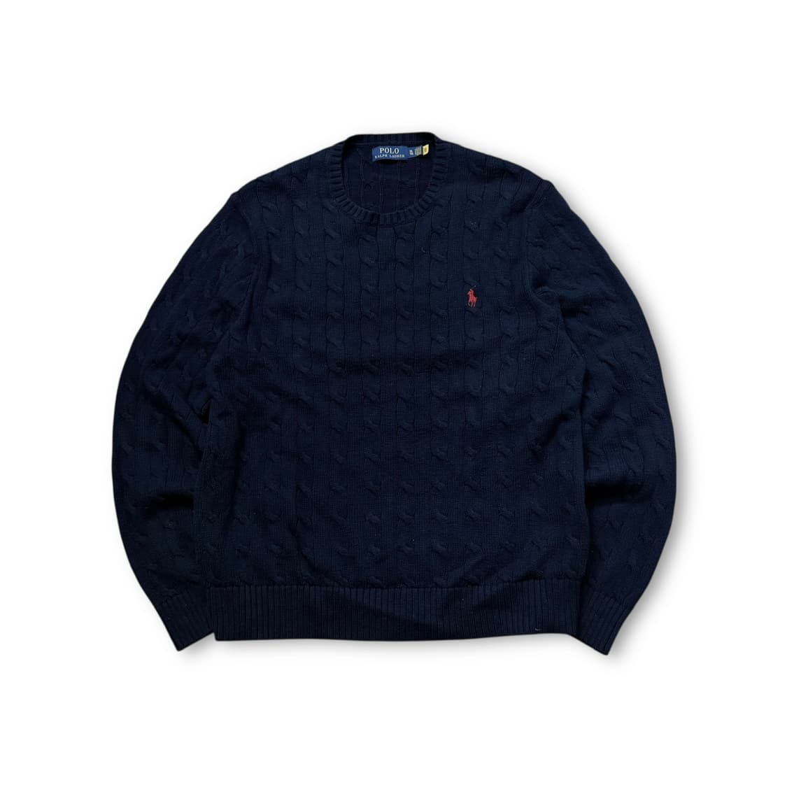 폴로 랄프로렌 네이비 케이블 니트 상품이미지1