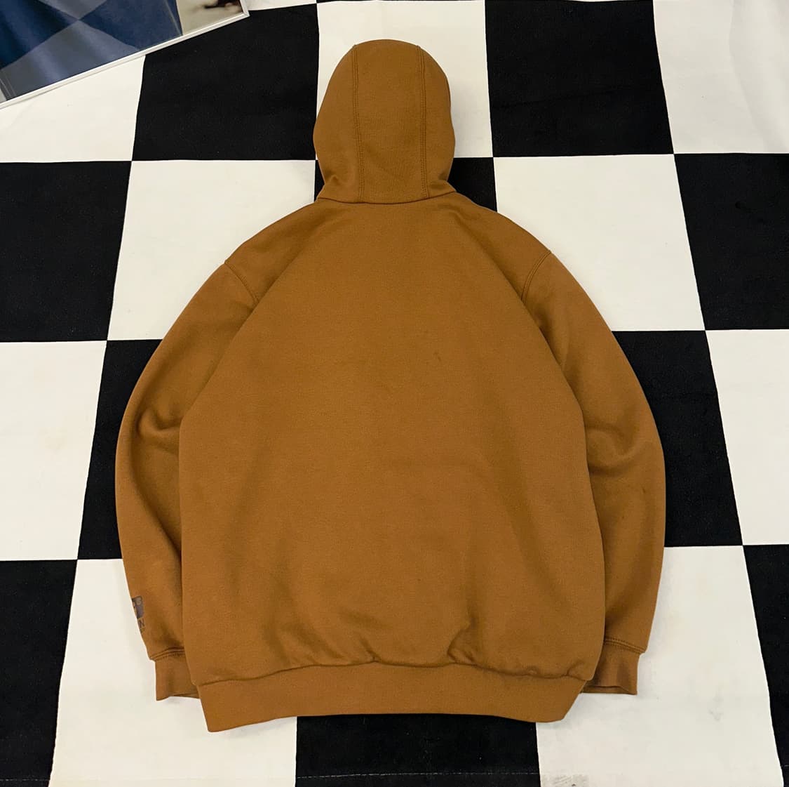 칼하트 레인디펜더 샌드컬러 후드 풀집업 M 상품이미지4