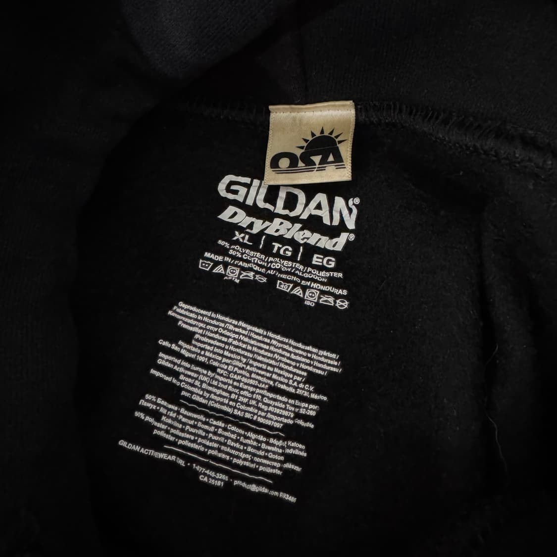 오사마리 크루 스웻 후드티 (XL)   상품이미지5