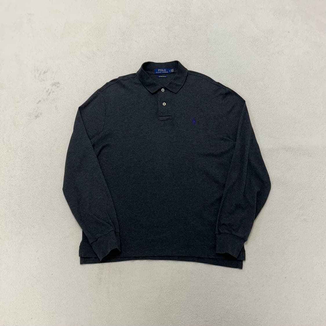 Polo charcoal collar shirt   상품이미지4