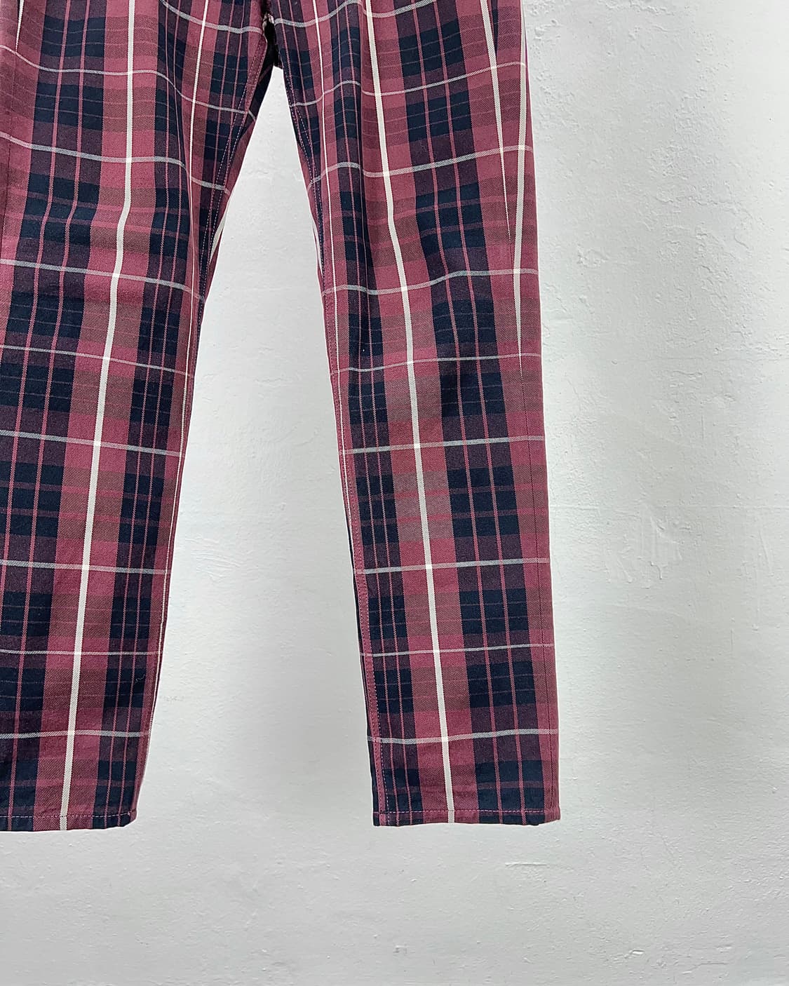 비비안 웨스트우드 앵글로마니아 마드라스 체크 팬츠 상품이미지5