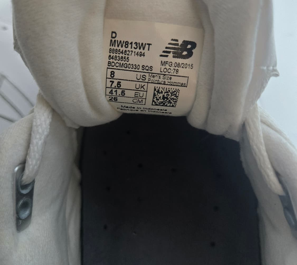 뉴발란스 813 흰색 운동화 260mm 상품이미지4