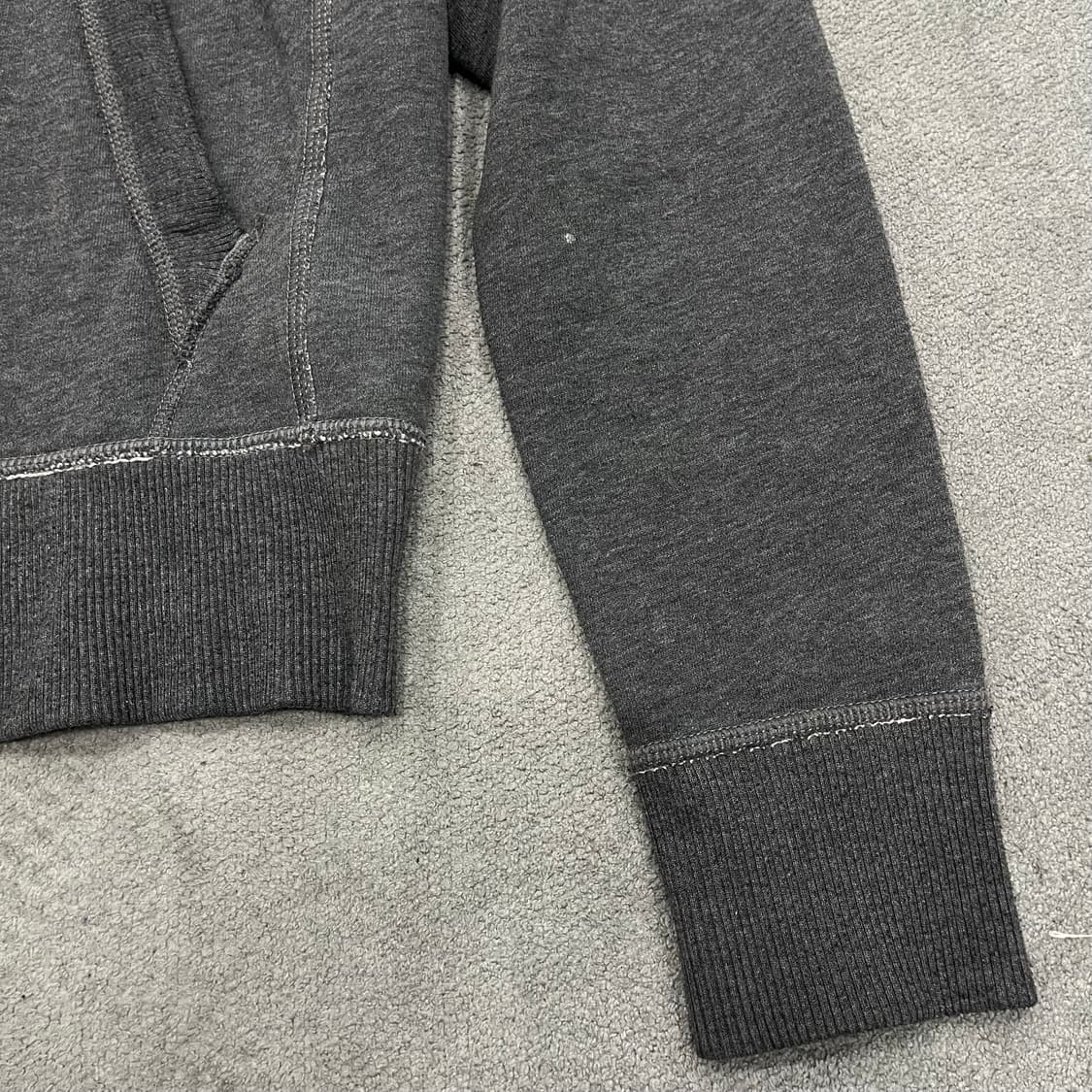 M 아베크롬비 그레이 후드집업 상품이미지3