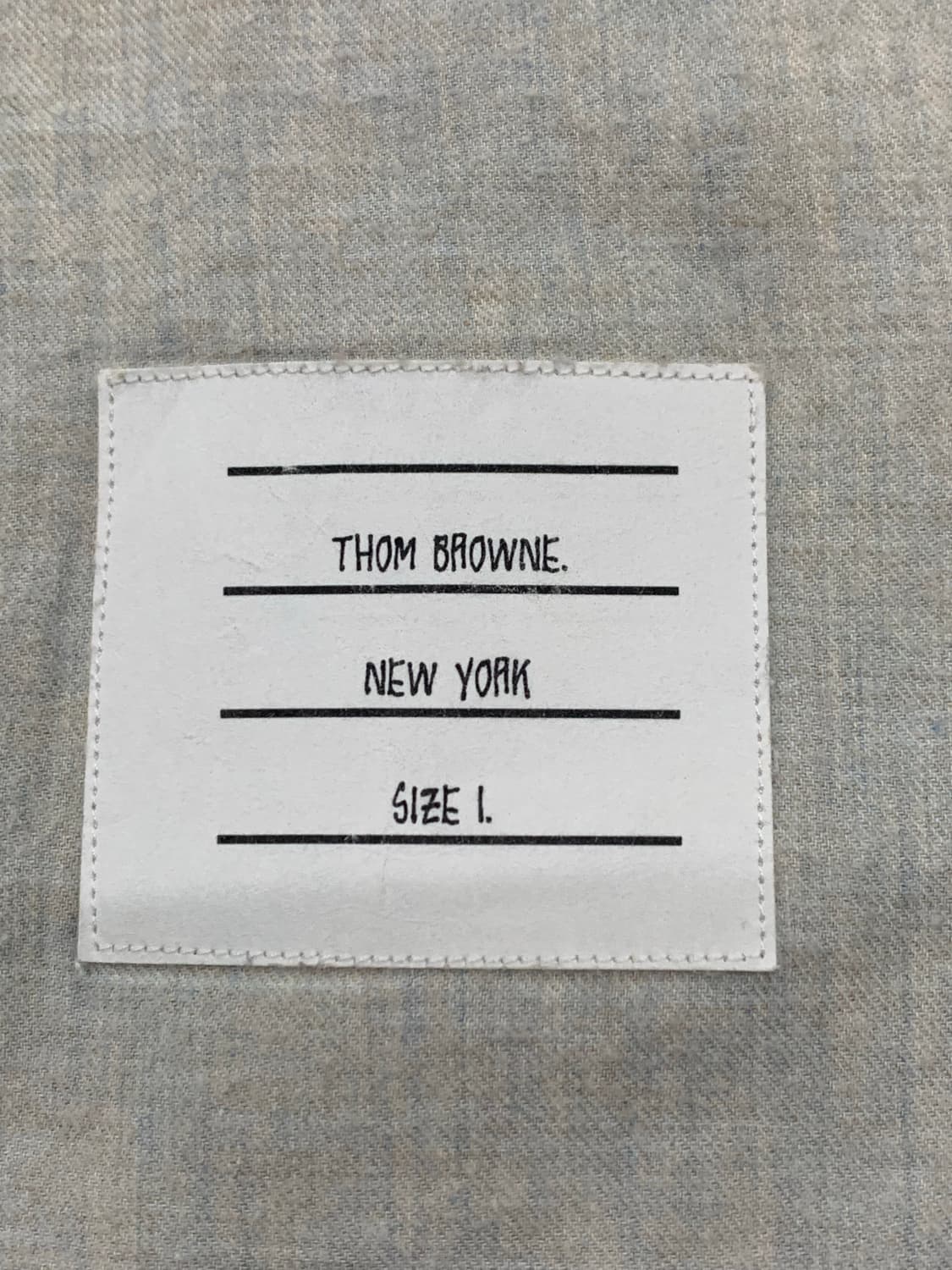 THOM BROWNE 톰 브라운 셔츠(코튼)1 사이즈 상품이미지7