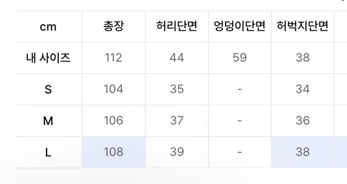 언 아웃핏 워시드 와이드 데님 연청 상품이미지2