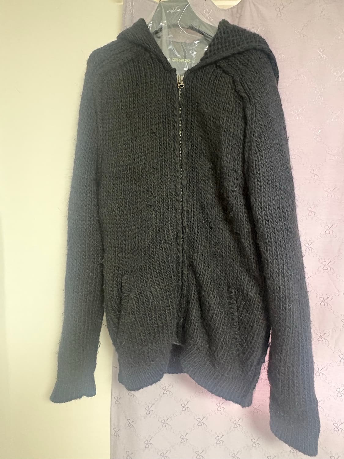 zadig&voltaire 니트 후드집업 상품이미지1