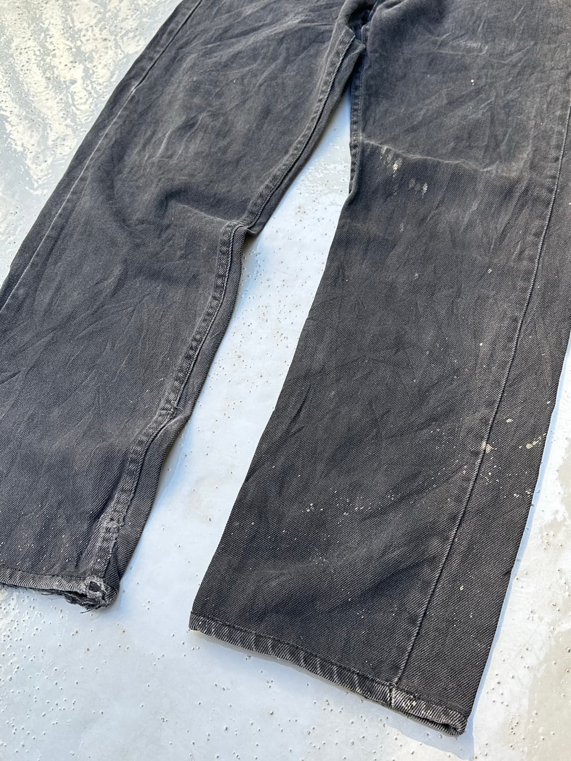 [리바이스] •Levi's 505 Black Denim 상품이미지3