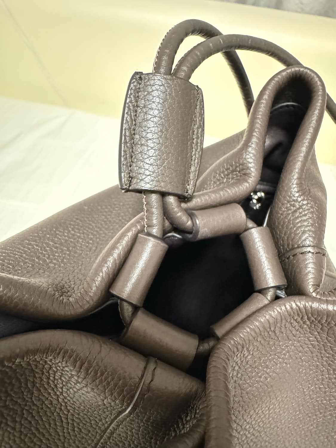 The row joe backpack 더로우 조 백팩 브라운 상품이미지6