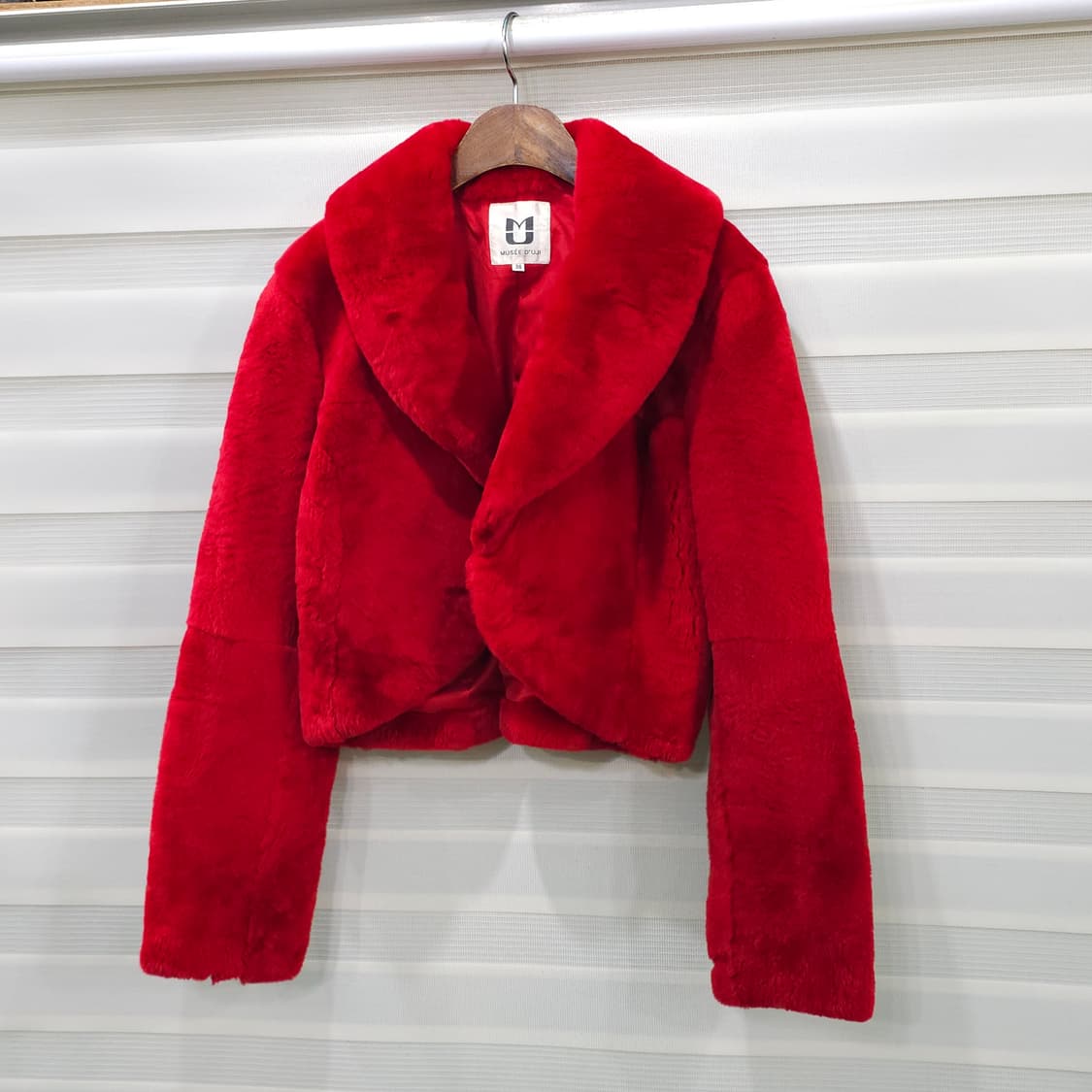 JAPAN 빈티지 MUSE D'UJI 천연모피 자켓- 우먼38 상품이미지1