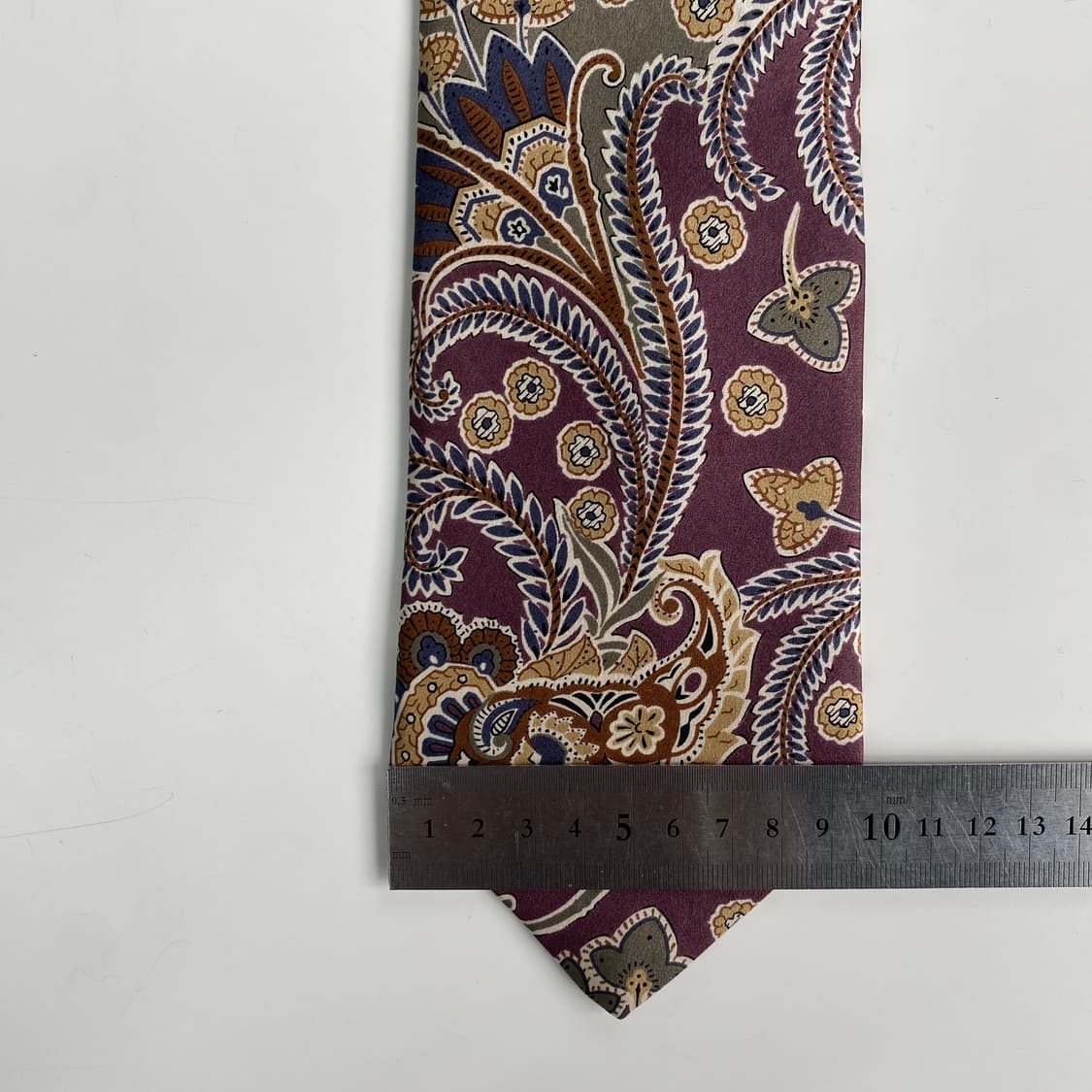 크리스찬 디올(Dior) 명품 정품 페이즐리 넥타이 상품이미지8