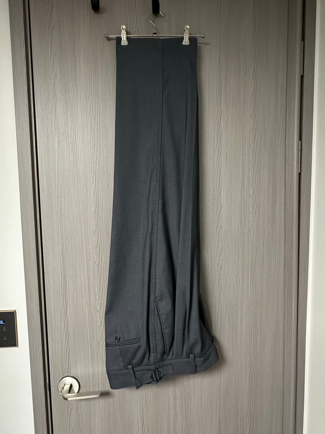 (1사이즈, aw) 어나더 오피스 산티아고 슬랙스 헤더 그레이 상품이미지1