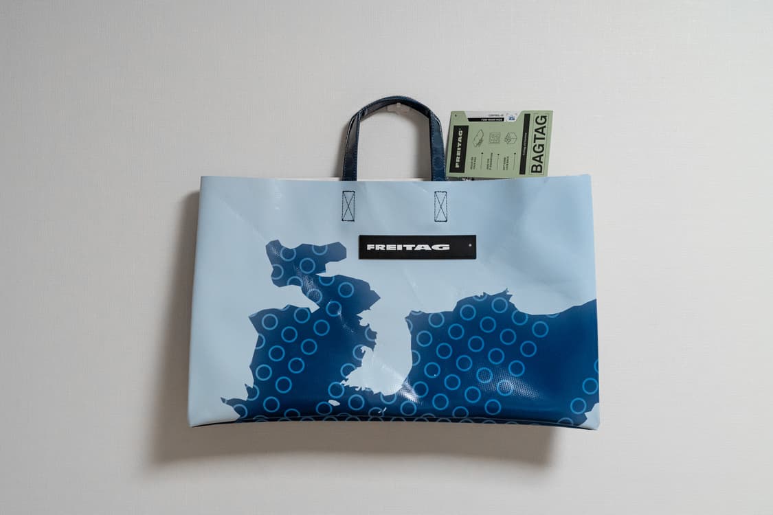 프라이탁 F260 마이애미 와이드 토트백 초희귀 한반도 지도 상품이미지1